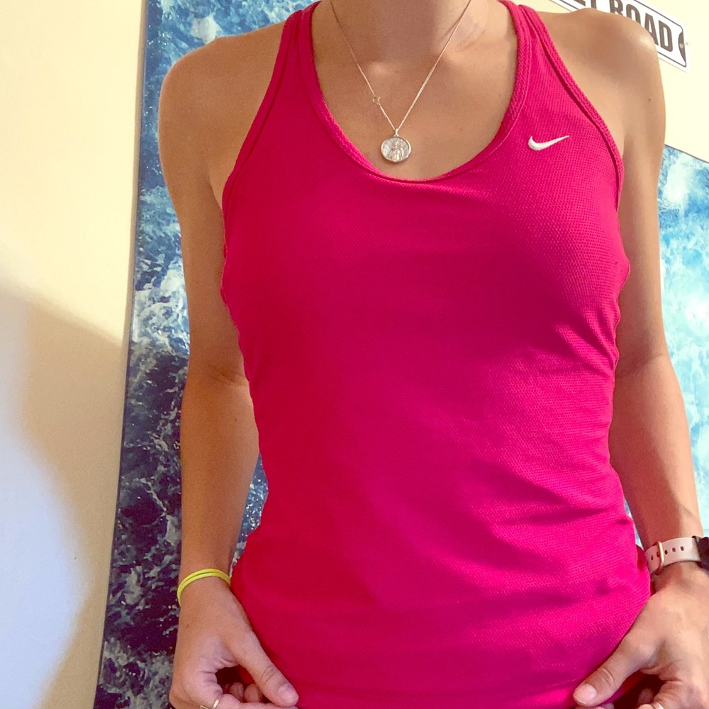 Pink VINTAGE Nike Tank Top